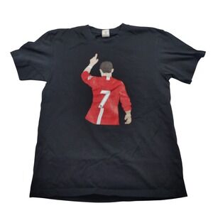 Kids Soccer Star Cristiano Ronaldo Graphic T Shirt small return goal celebration